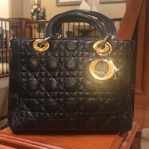 Christian Dior Medium Lady Bag